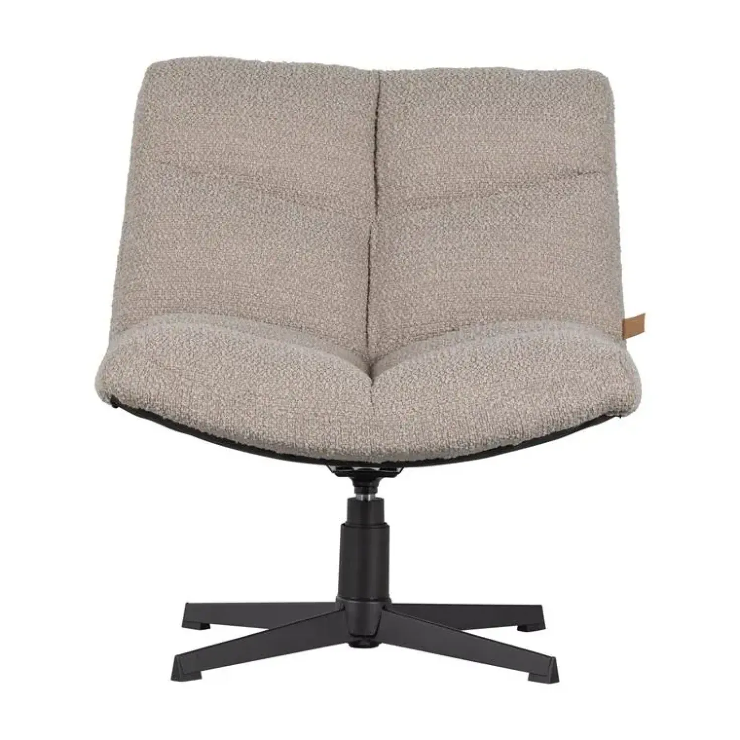 Vinny Draaifauteuil Boucle Zand