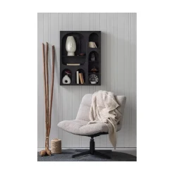 Vinny Draaifauteuil Boucle Zand