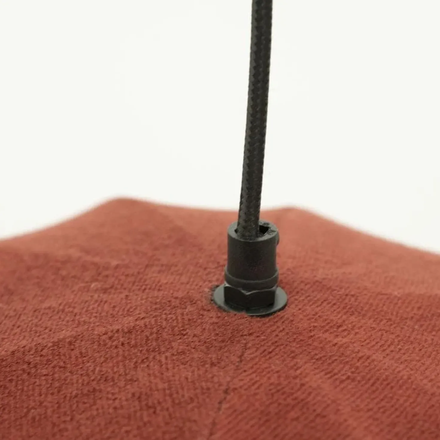 Vinta 1-lichts Hanglamp rood