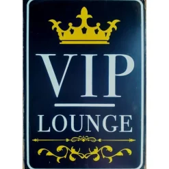 VIP - metalen bord