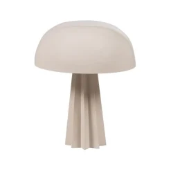 Virel 1-lichts Tafellamp Hoogglans Lichtgrijs