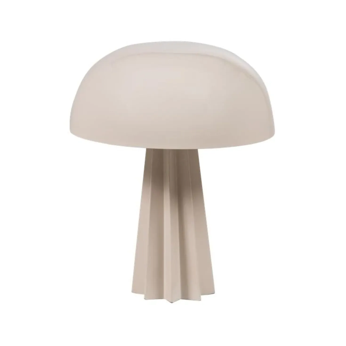 Virel 1-lichts Tafellamp Hoogglans Lichtgrijs