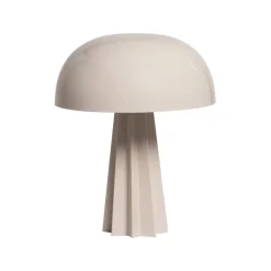Virel 1-lichts Tafellamp Hoogglans Lichtgrijs