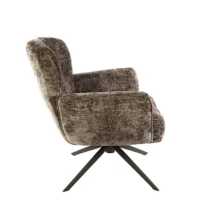 Vito Fauteuil Hoven champagne-bruin