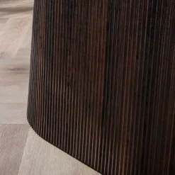 Vittoria Eettafel deens ovaal Keramiek Bruin 215cm