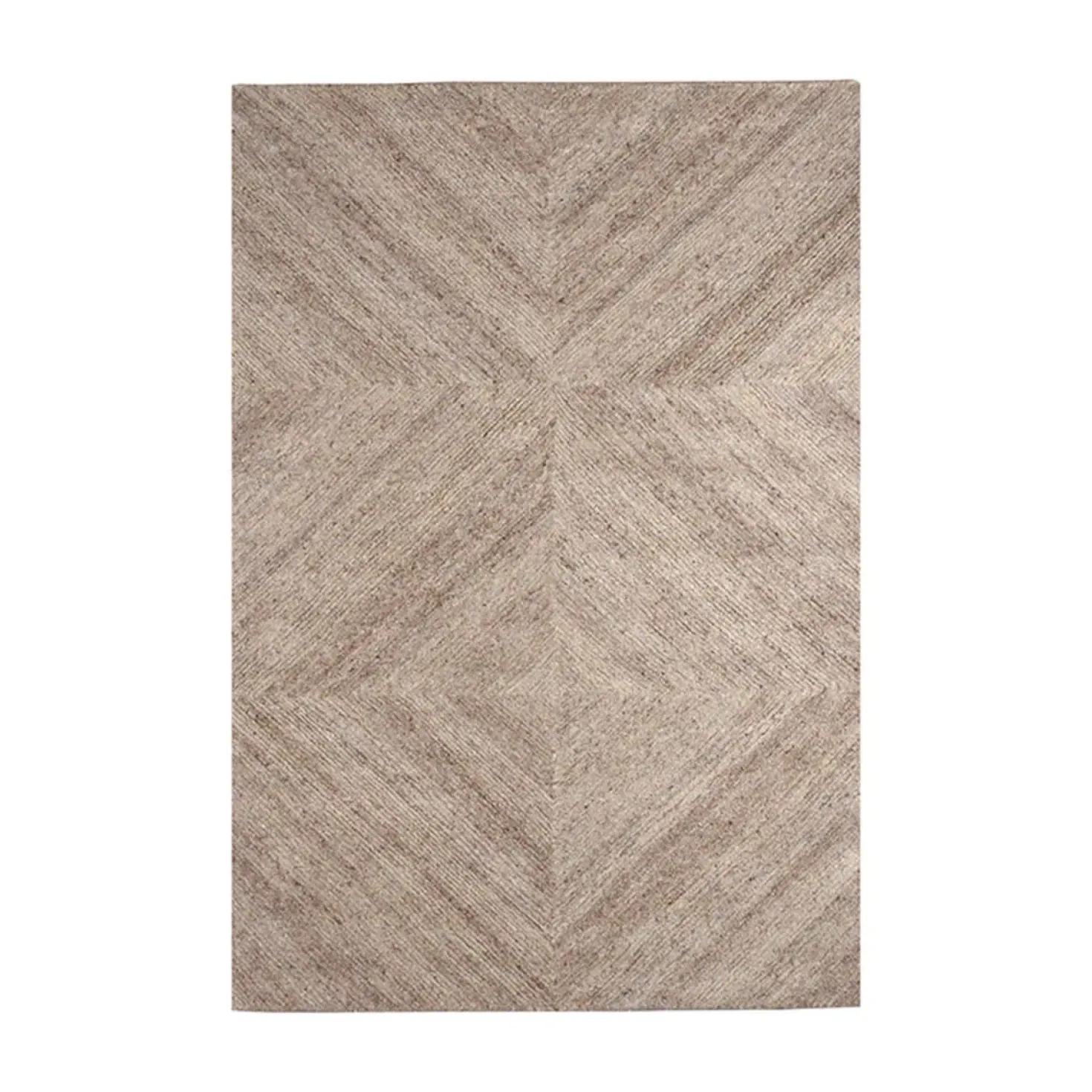 Vloerkleed Blendy Taupe Wol 200x300cm
