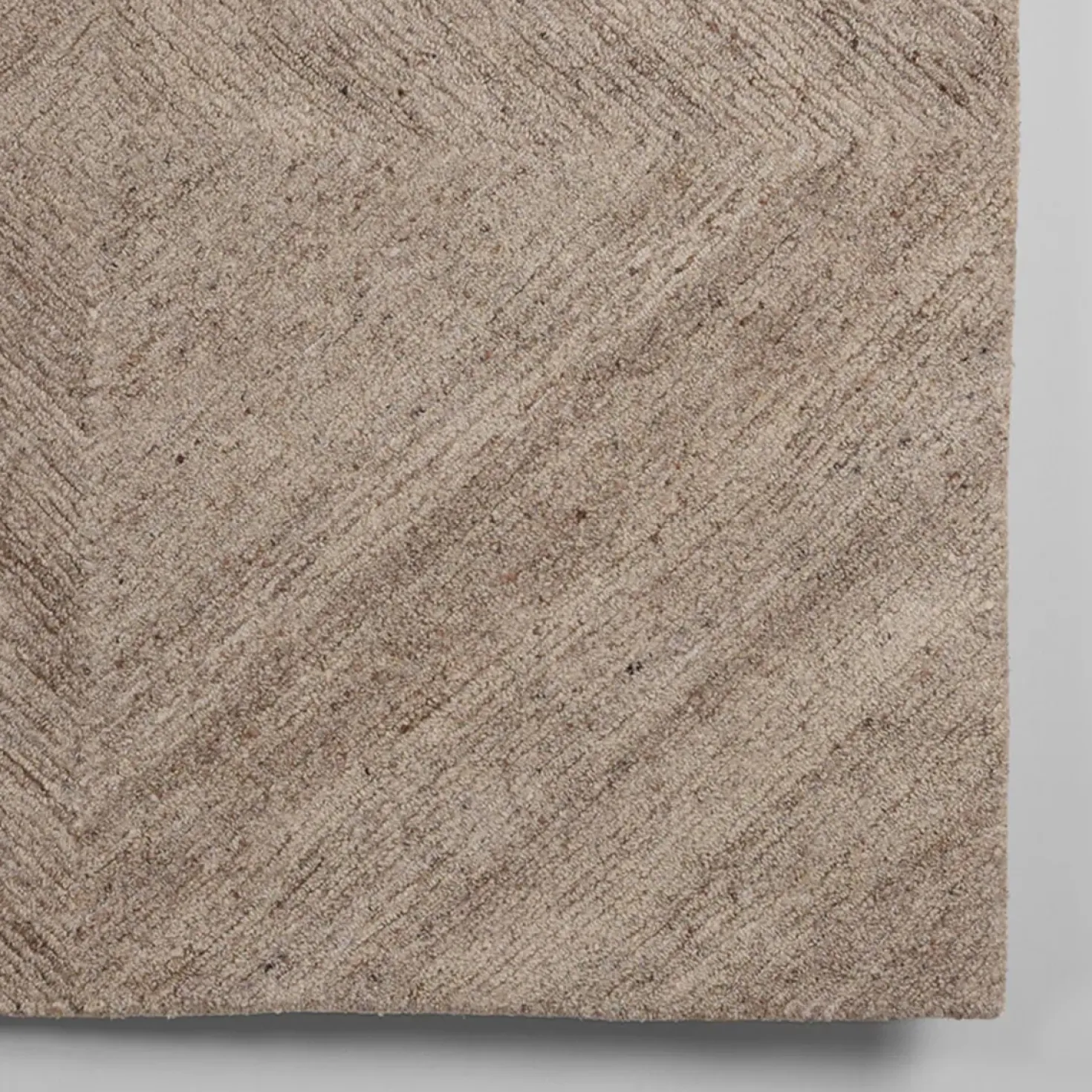 Vloerkleed Blendy Taupe Wol 160x230cm