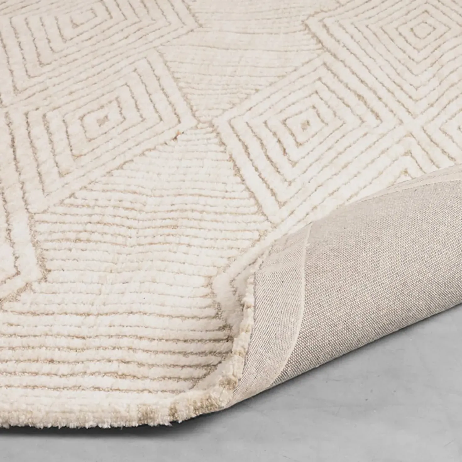 Vloerkleed Cosy Taupe Synthetisch 200x300cm