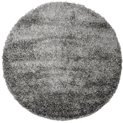 Vloerkleed Dolce round zwart