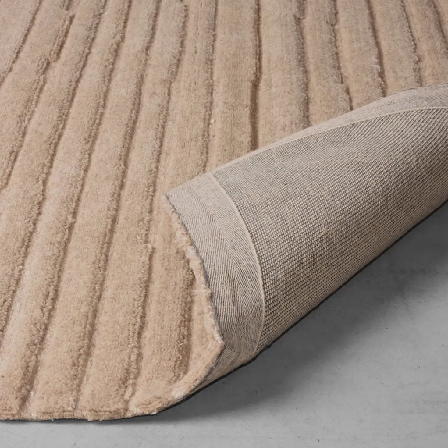 Vloerkleed Luxy Taupe Synthetisch 160x230cm