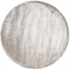 Vloerkleed Muze round grijs