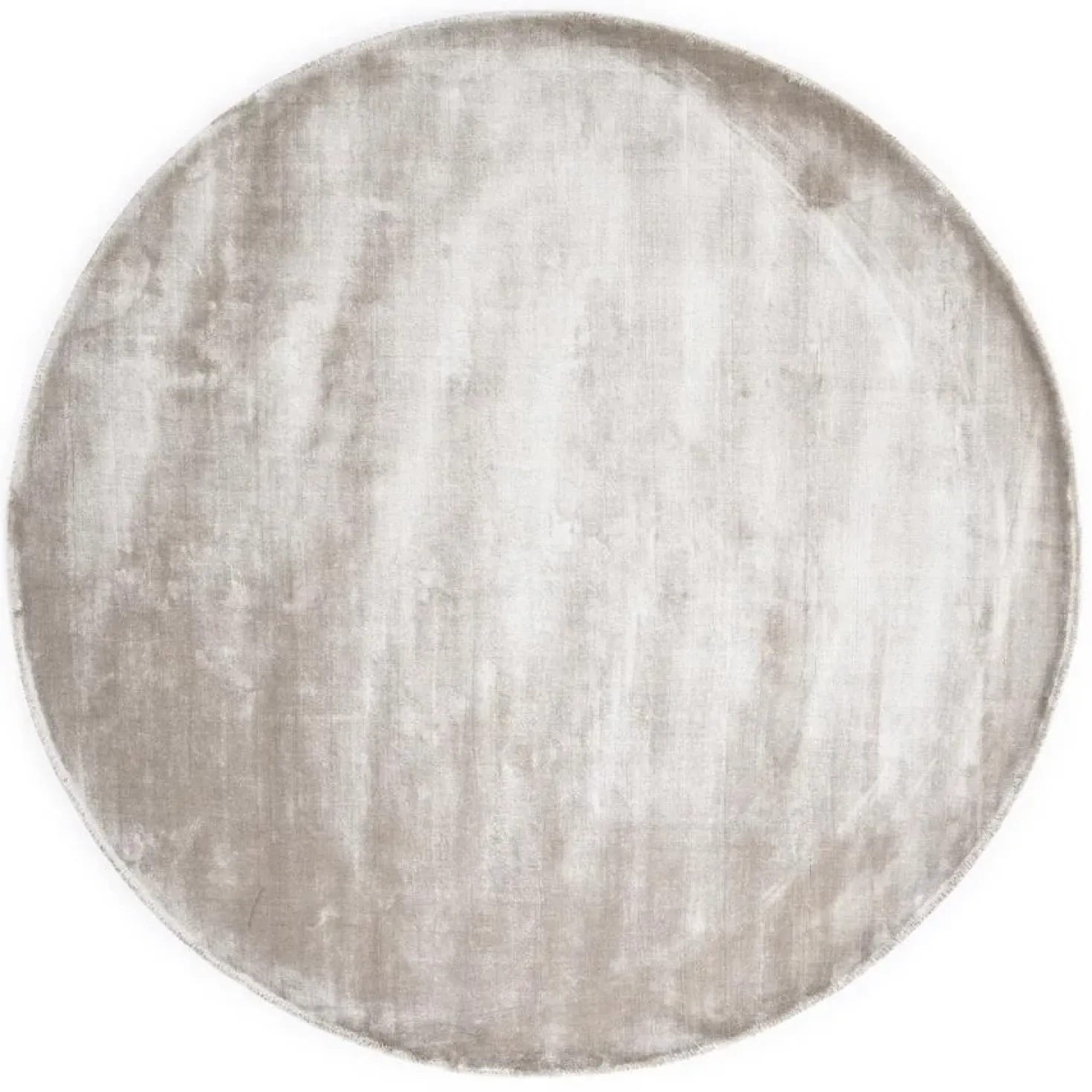 Vloerkleed Muze round grijs