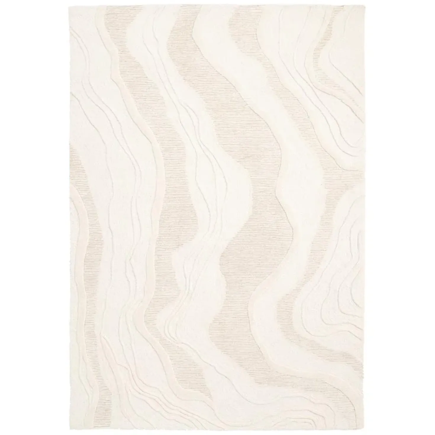 Vloerkleed Soil Wit 190x290cm