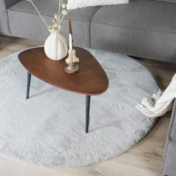 Vloerkleed Velluto Nature Rond ø200 cm