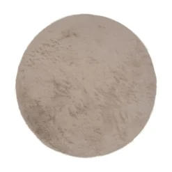 Vloerkleed Velluto Toffee Rond ø160 cm