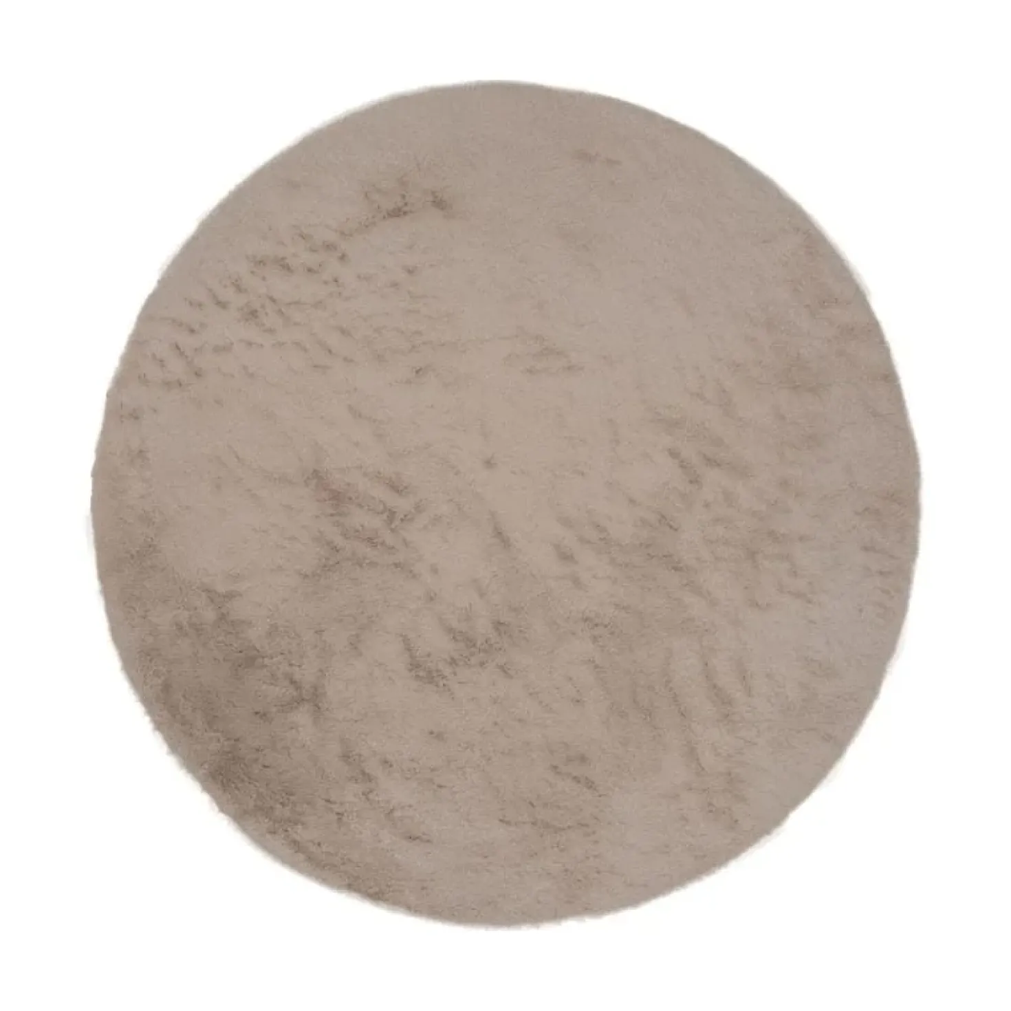 Vloerkleed Velluto Toffee Rond ø160 cm