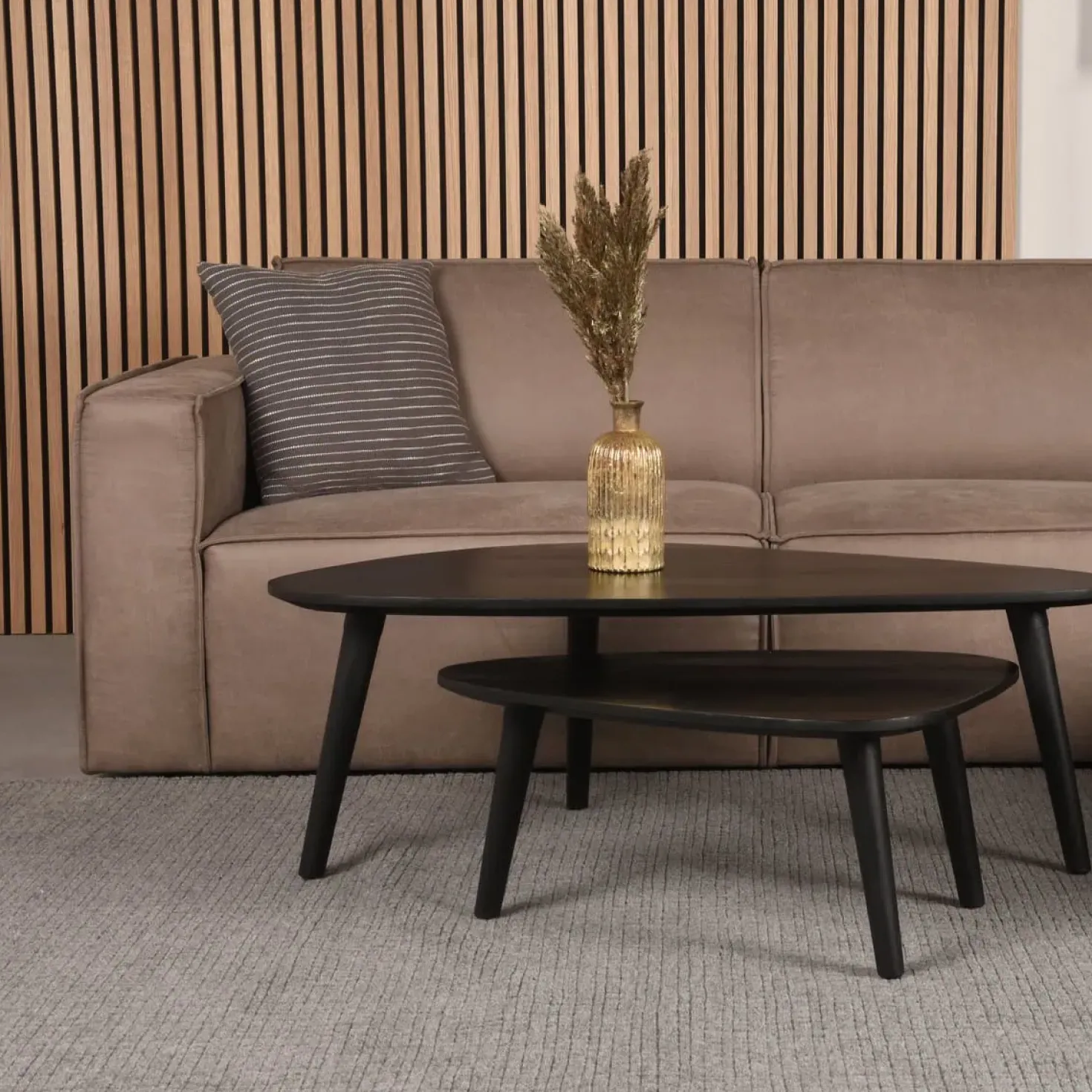 Vloerkleed Wolly Antraciet Wol