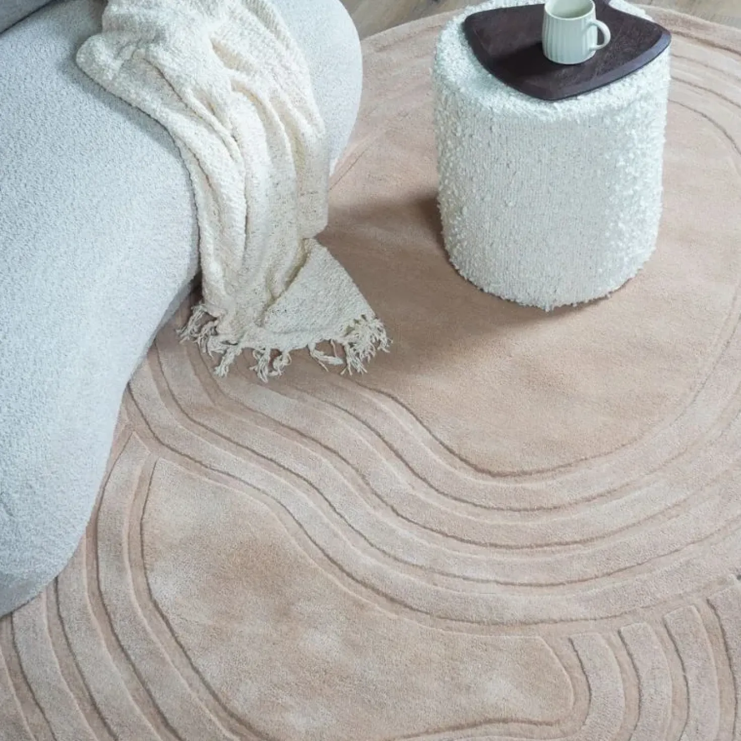 Vloerkleed Zayn Beige 160x230cm