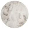 Vloerkleed Zena round grijs