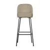 Vogue Barstoel Hoog Boucle Beige