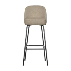 Vogue Barstoel Hoog Boucle Beige