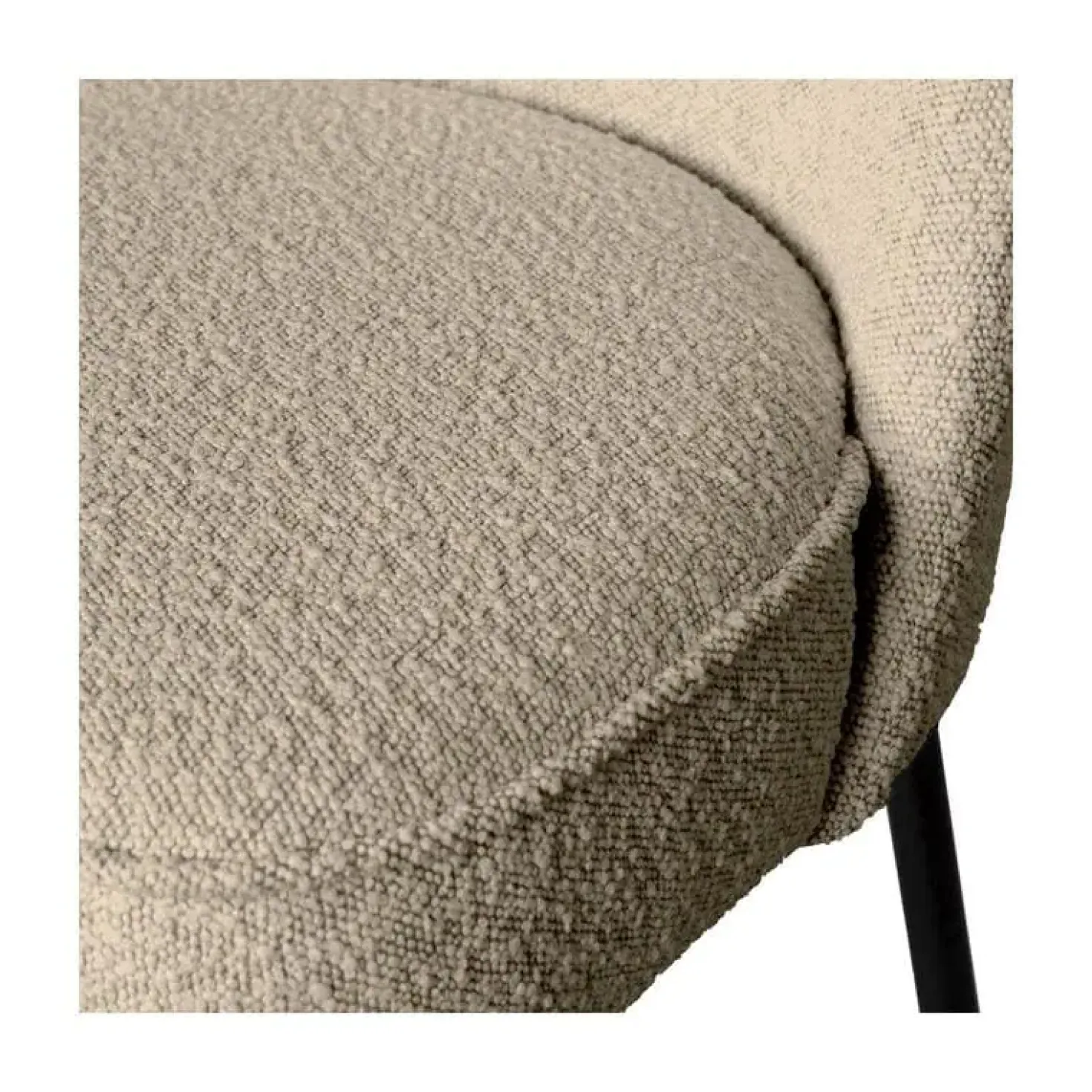 Vogue Eetkamerbank Boucle Beige 120cm