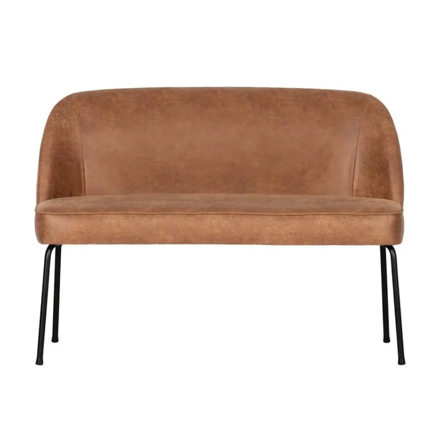 Vogue Eetkamerbank Ecoleer Cognac 120cm