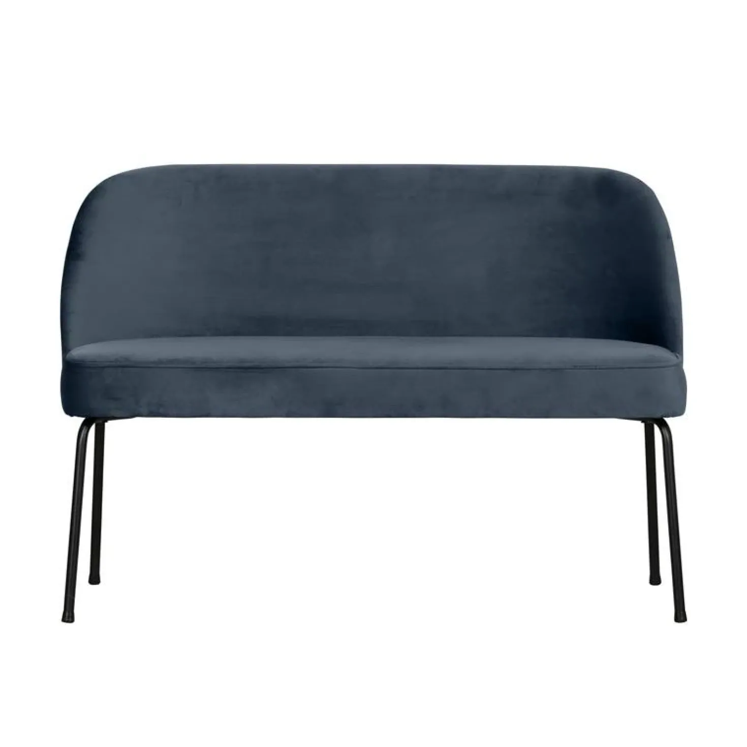 Vogue Eetkamerbank Velvet Blauw 120cm