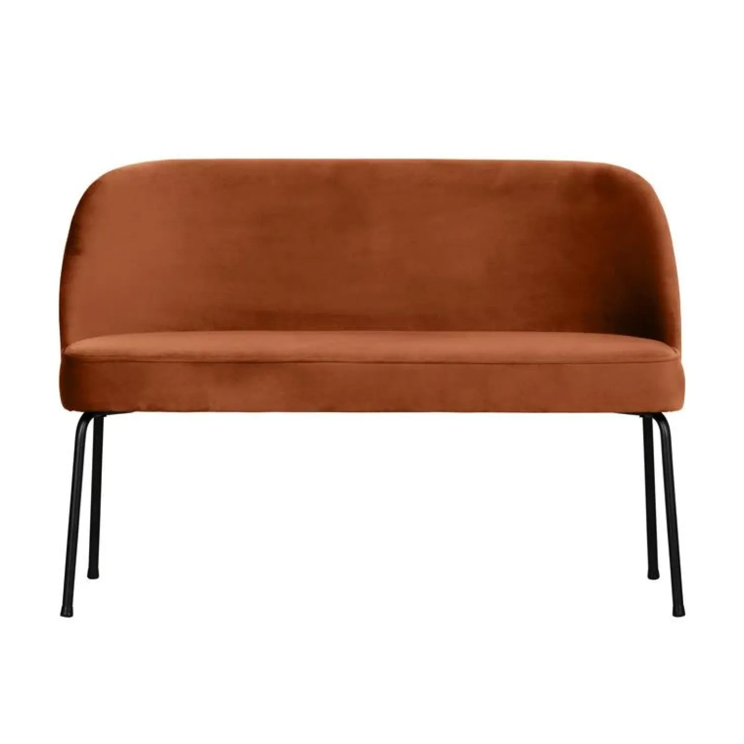 Vogue Eetkamerbank Velvet Roest 120cm