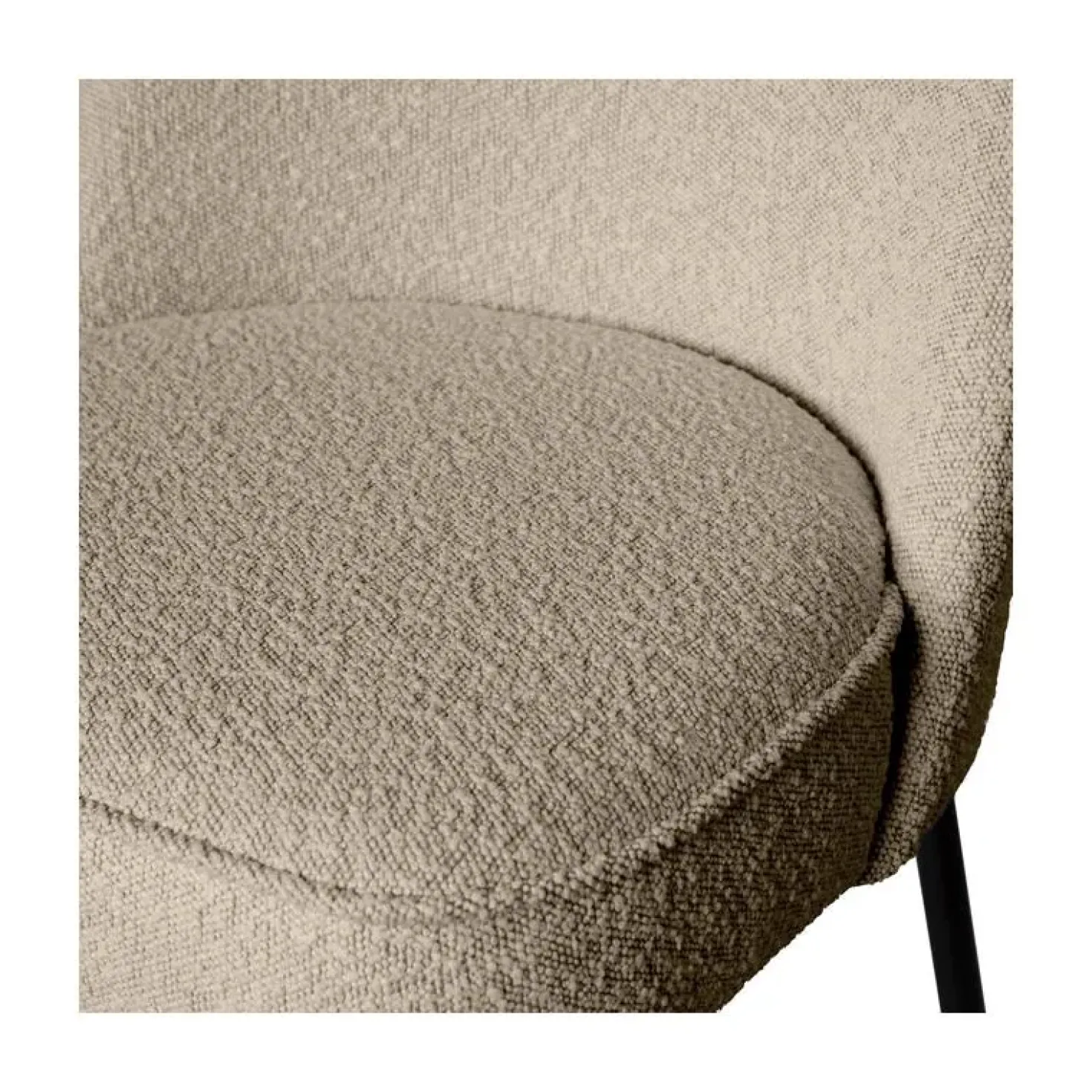Vogue Eetkamerstoel Boucle Beige