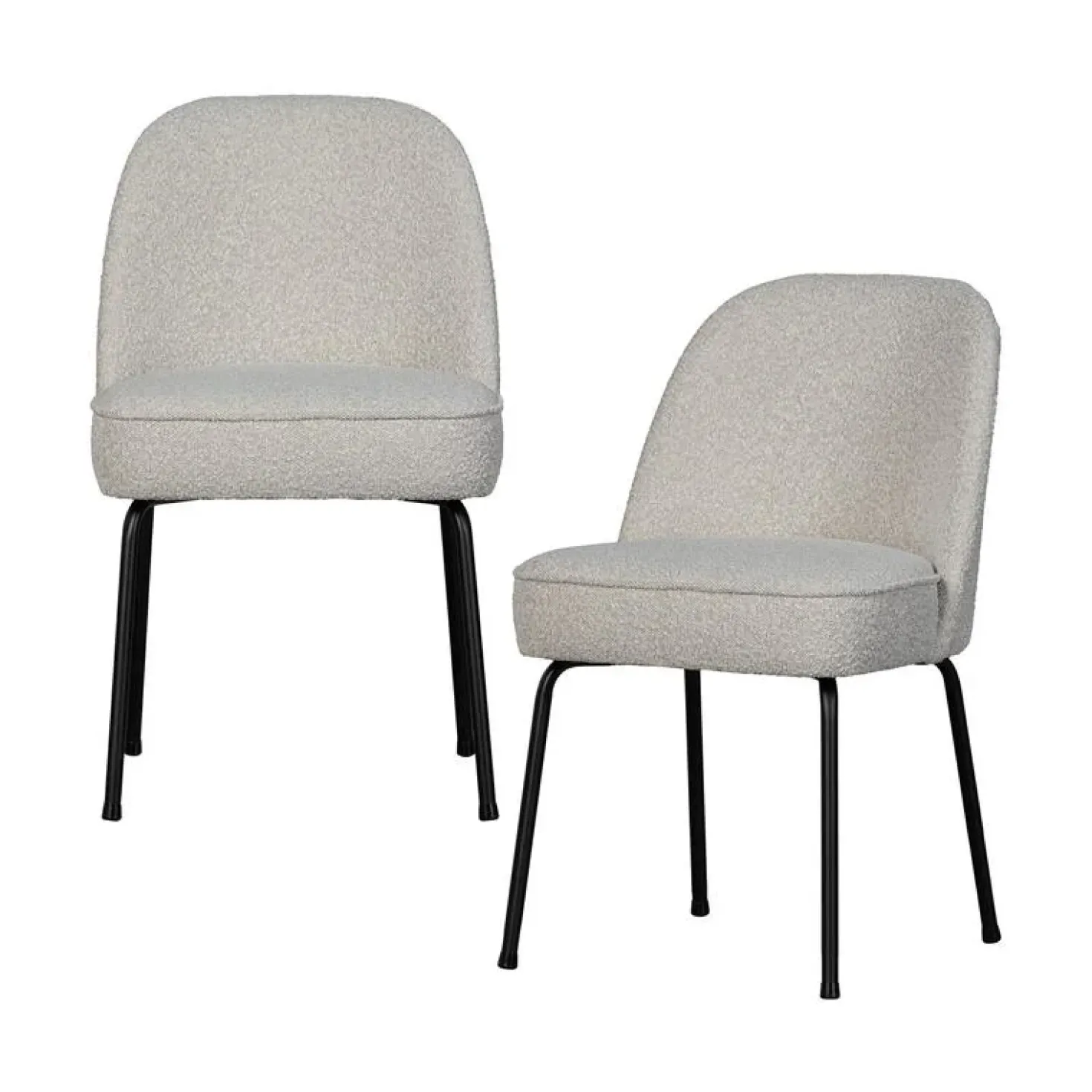 Vogue Eetkamerstoel Boucle Naturel