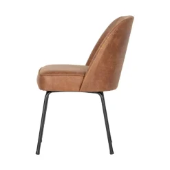 Vogue Eetkamerstoel Ecoleer Cognac