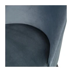 Vogue Eetkamerstoel Velvet Blauw