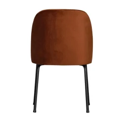Vogue Eetkamerstoel Velvet Roest