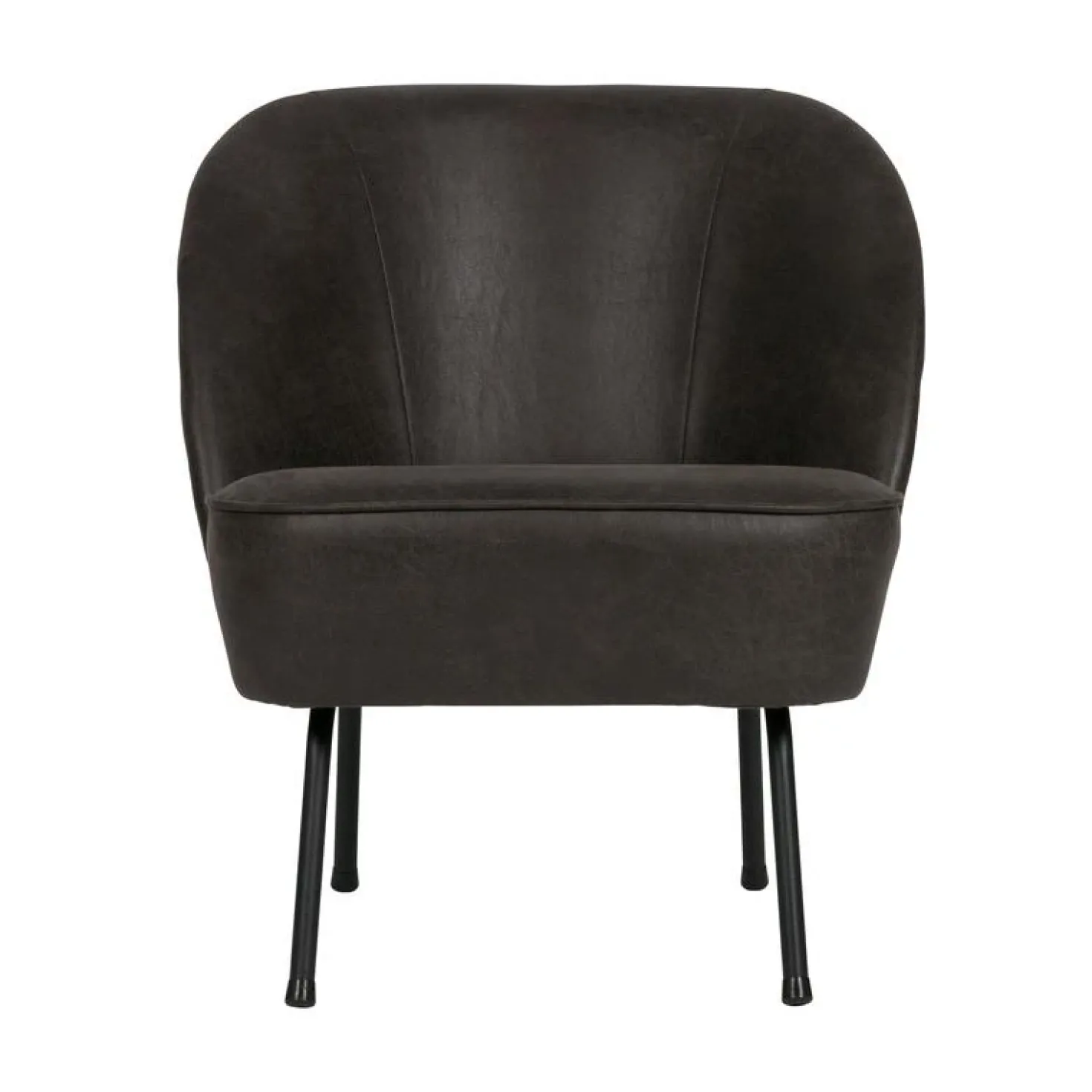 Vogue Fauteuil Ecoleer Zwart