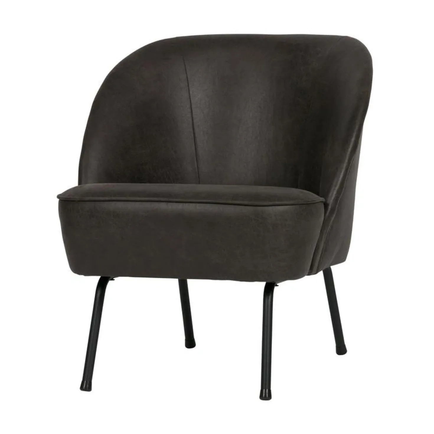 Vogue Fauteuil Ecoleer Zwart