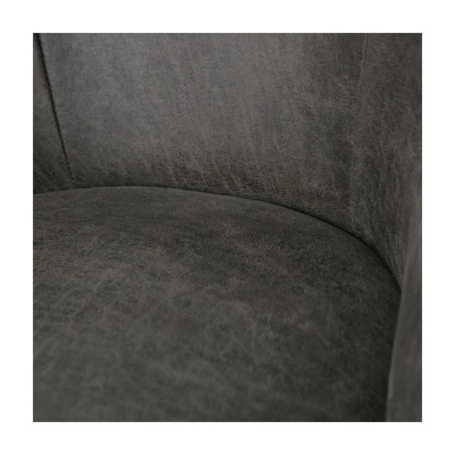 Vogue Fauteuil Ecoleer Zwart