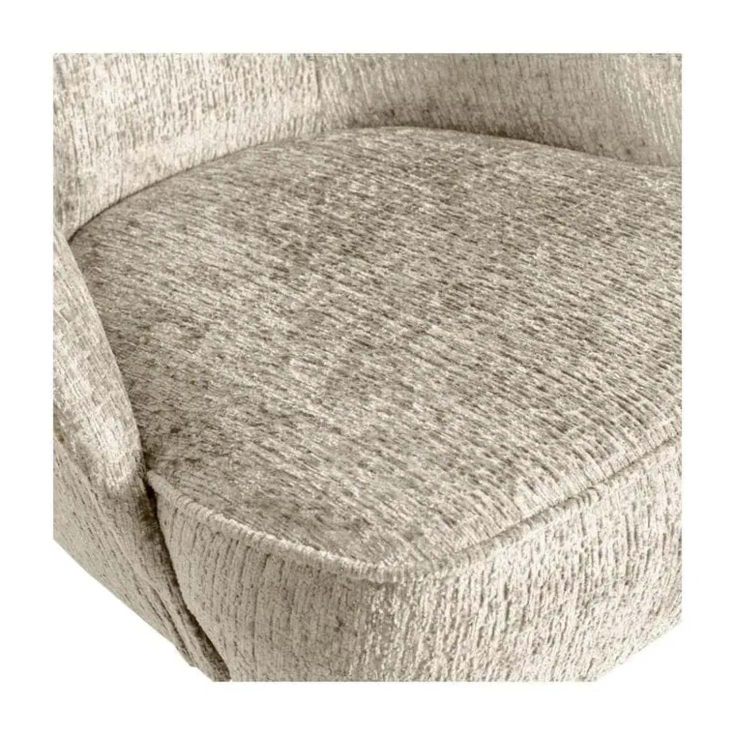 Vogue Fauteuil Structure Velvet Wheatfield