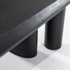 Walter Eettafel zwart Eikenhout 220 cm