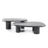 Walter Salontafel zwart Eikenhout 96 cm