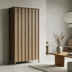 Wandkast Jake bruin eikenhout 102cm