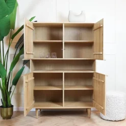 Wandkast Jule Naturel Eikenhout 110cm