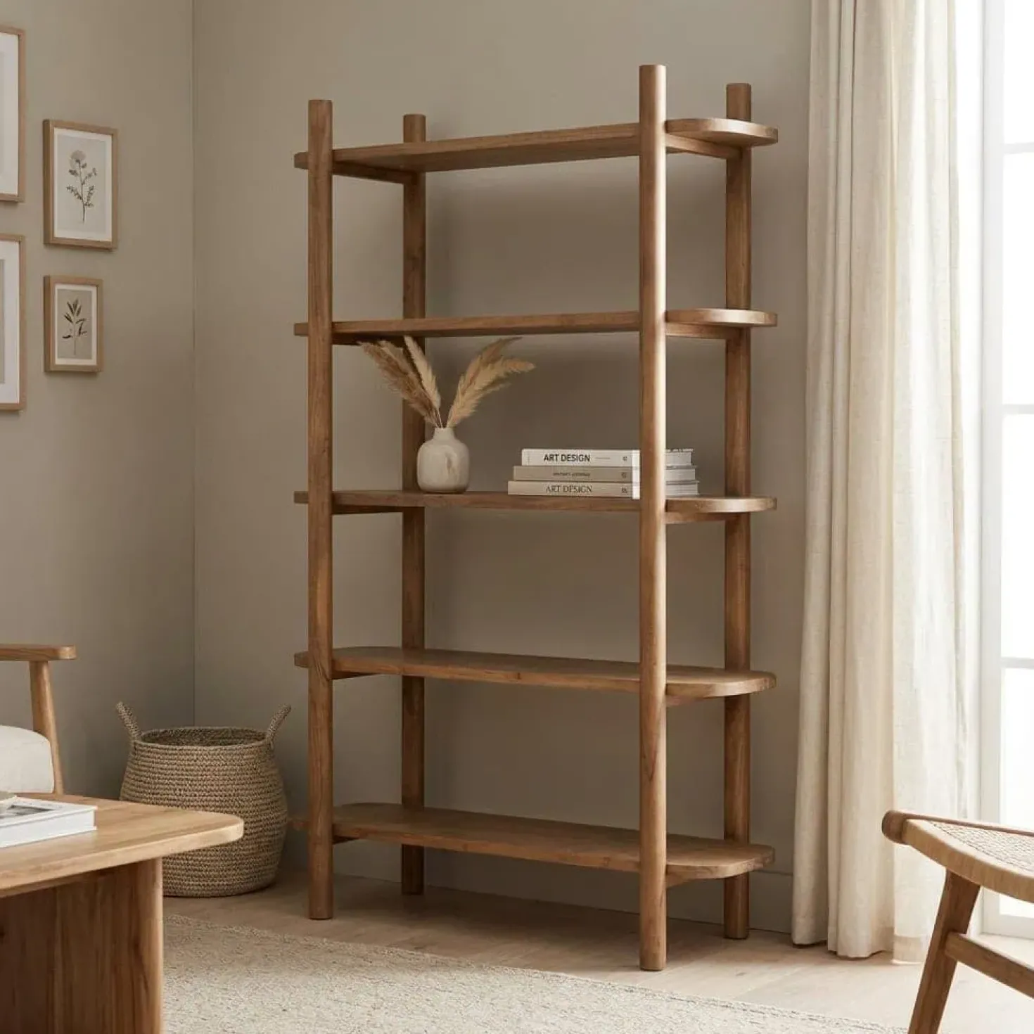 Wandkast Julian acaciahout 110cm