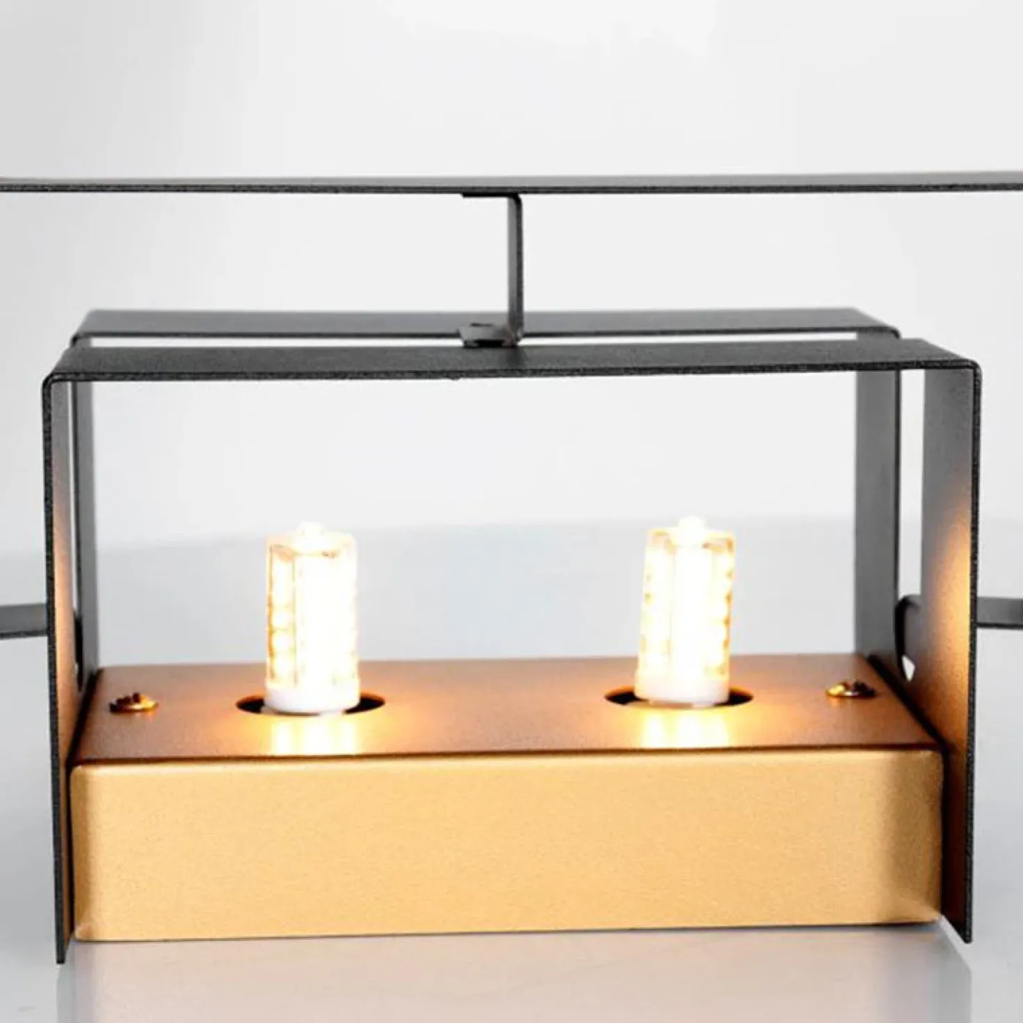 Wandlamp Muro Large Kubus Zwart