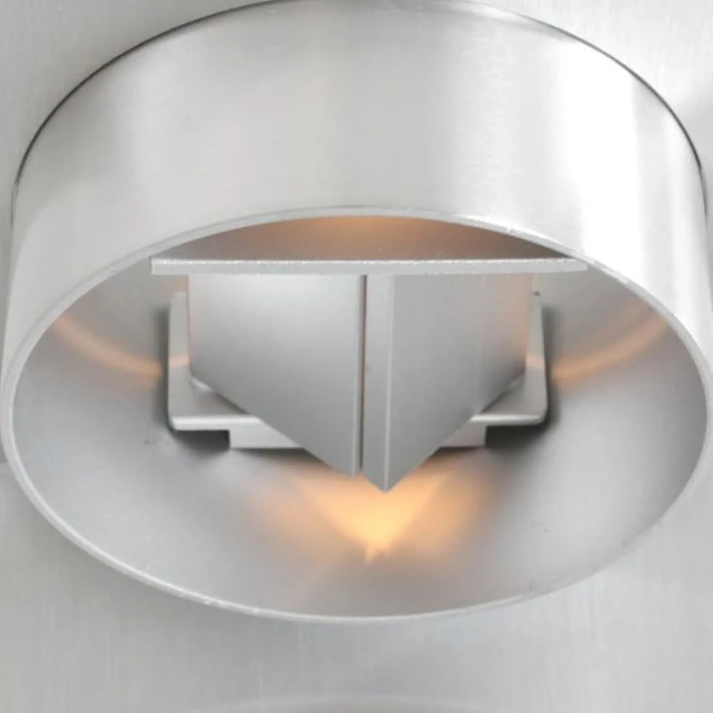 Wandlamp Muro Rond Staal
