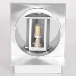 Wandlamp Muro Rond Staal