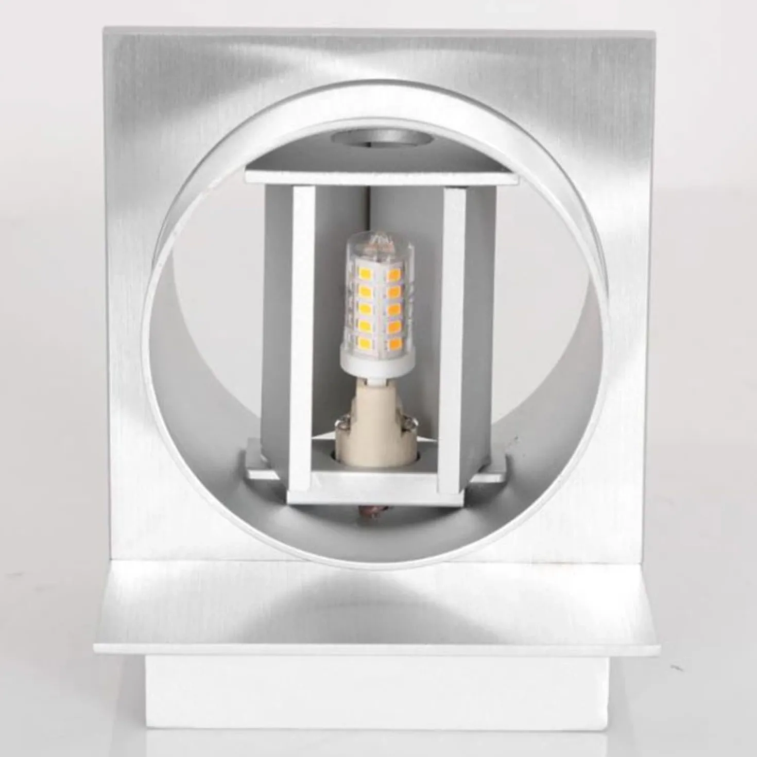 Wandlamp Muro Rond Staal