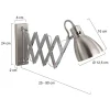 Wandlamp Spring Staal