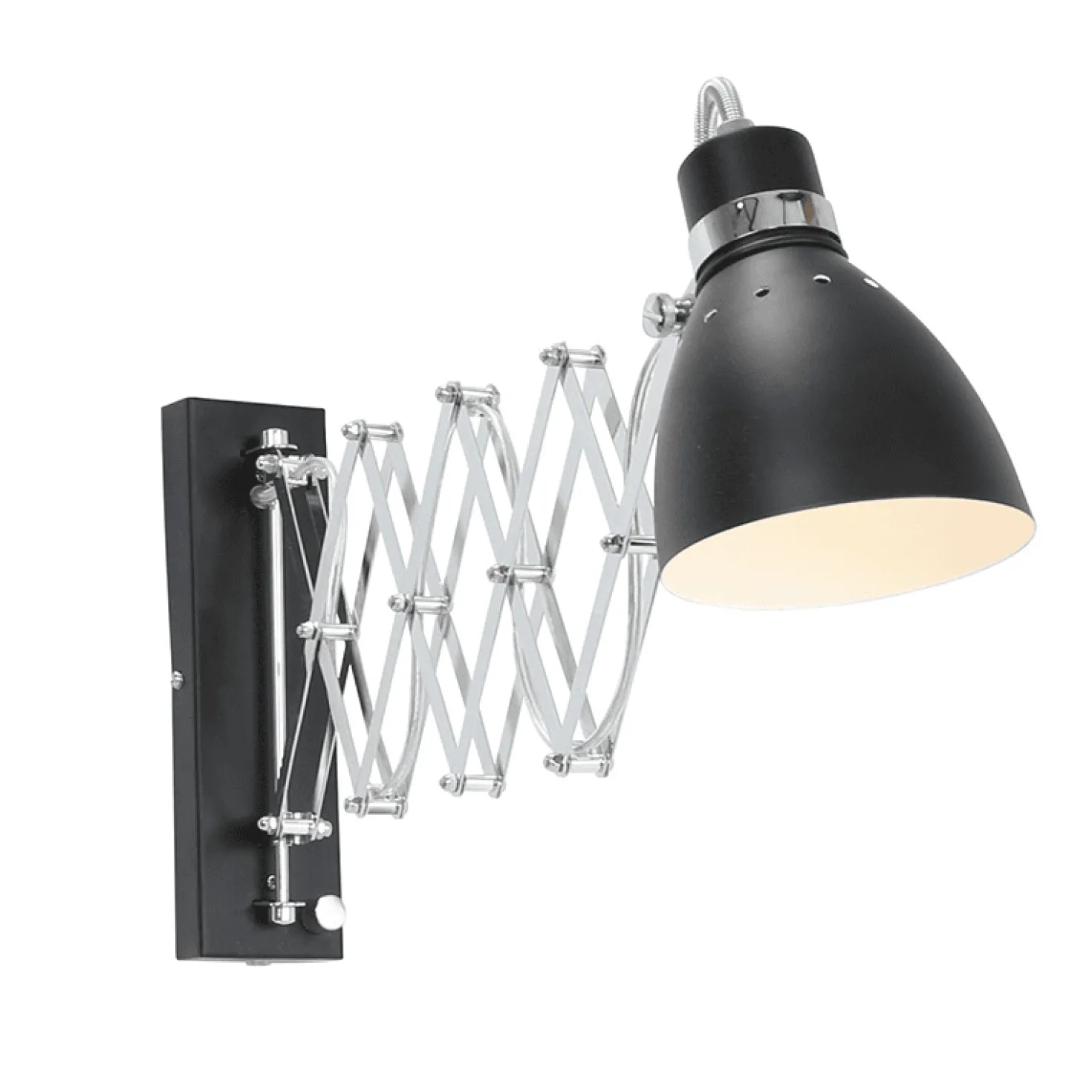 Wandlamp Spring Zwart