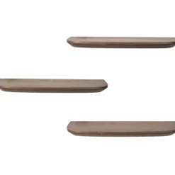 Wandplank Gavin Bruin 60 cm Set van 3